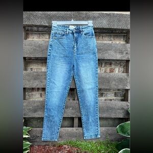 Classic Blue Women's Jeans size 27 high waist bohme brand